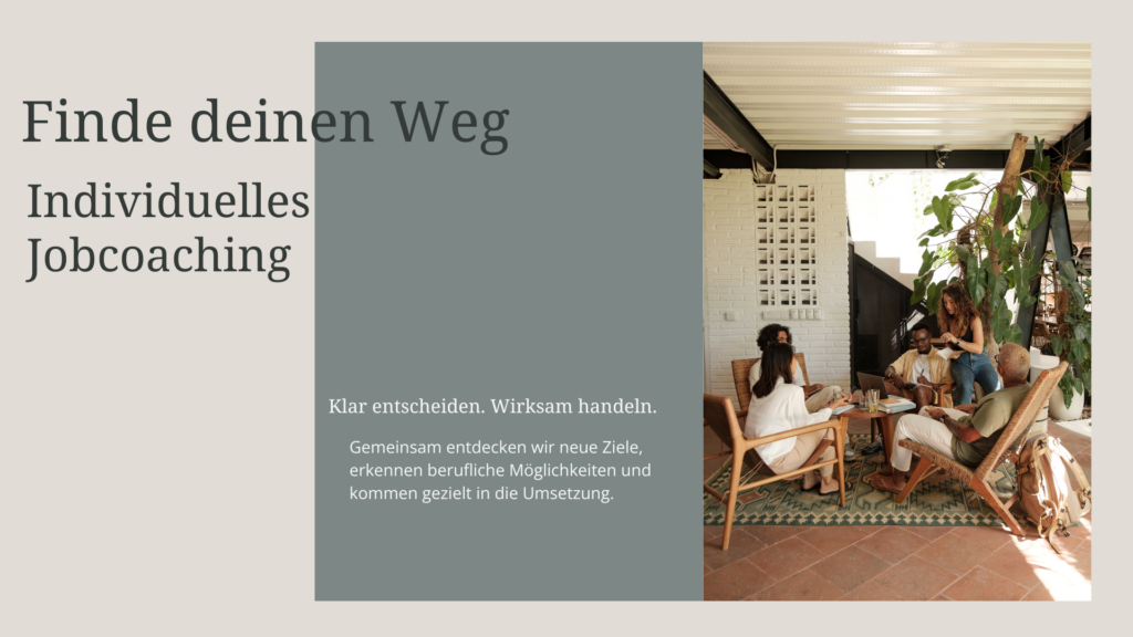 Individuelles Jobcoaching